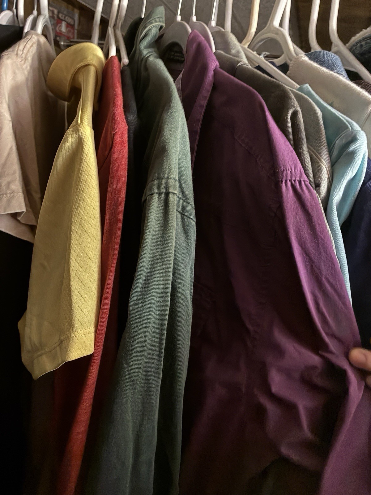 Men’s clothing tshirts and dress shirts (5 Lb lot)