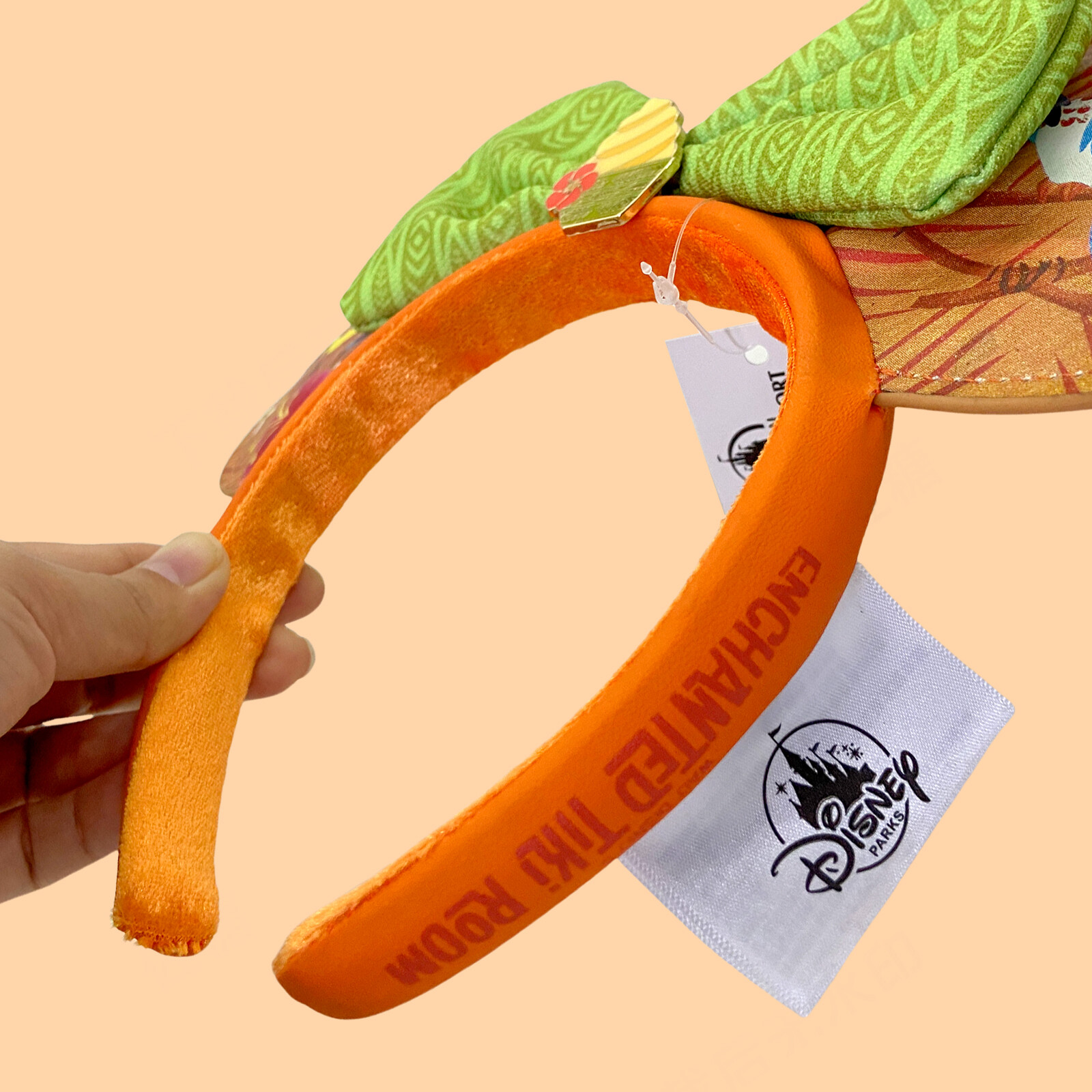 Disney’s Parks Enchanted Tiki Room Birds Minnie Headband Ears Dole Whip US SHIP