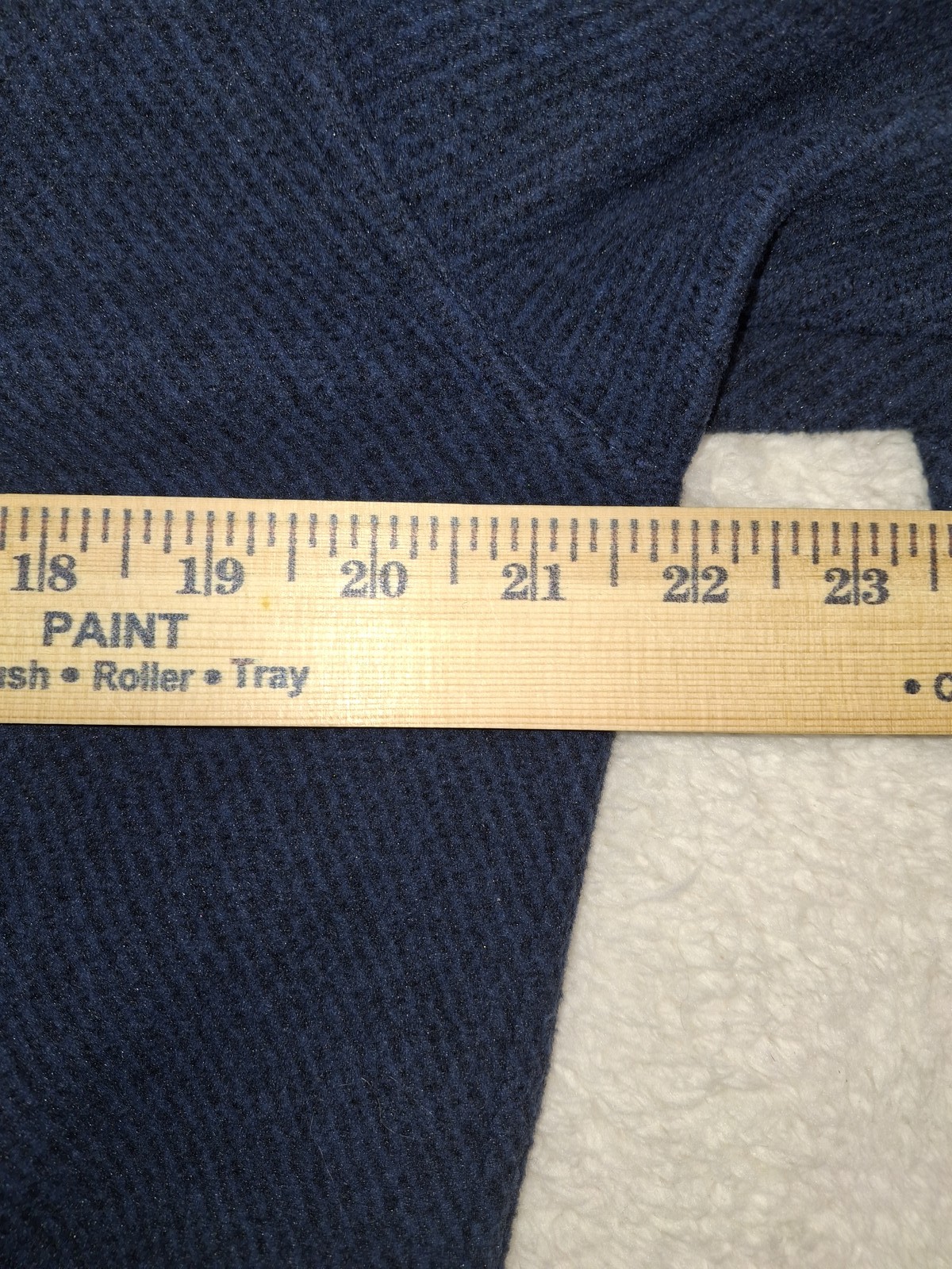 L.L.Bean Men’s Small Regular Blue Button Front Shirt Jacket Elbow Patches