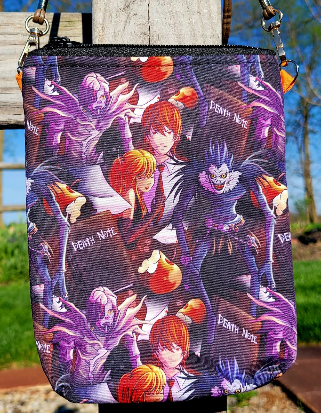 Death Note Anime Purse Crossbody Bag