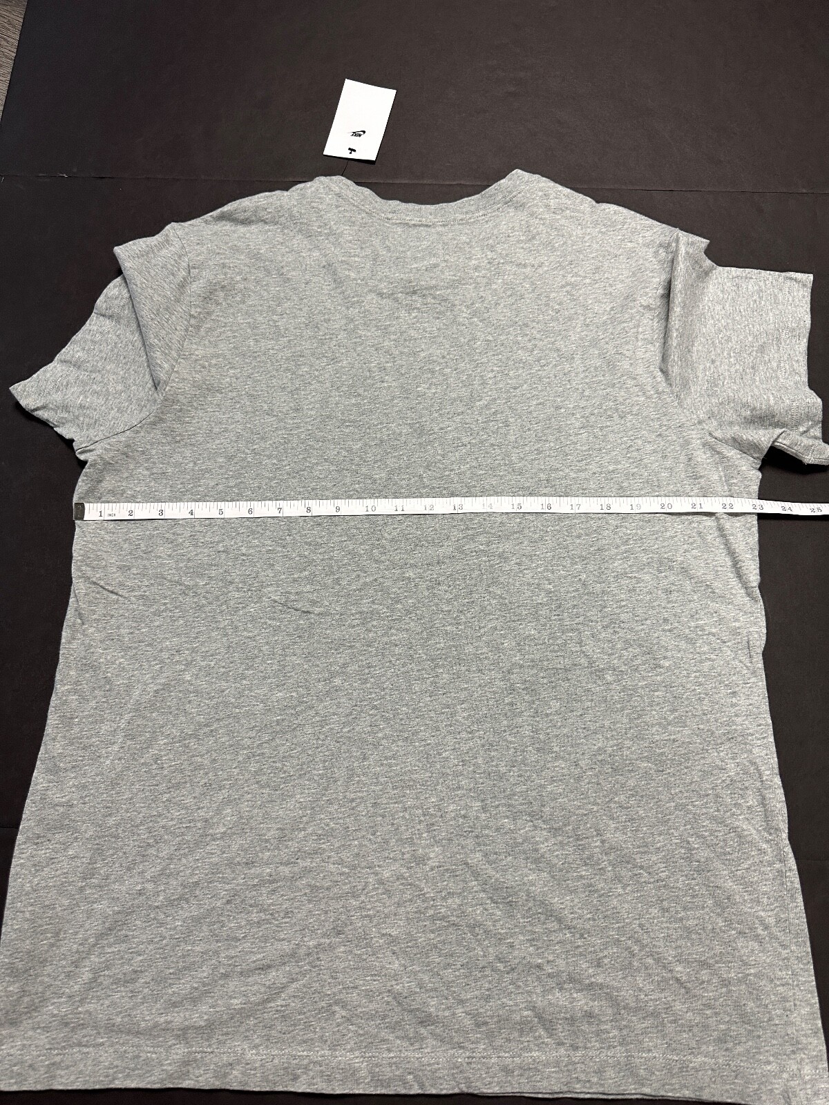 NIKE MEN’S XL – SPORTSWEAR SWOOSH JUST DO IT T-SHIRT – GRAY AR5006 063