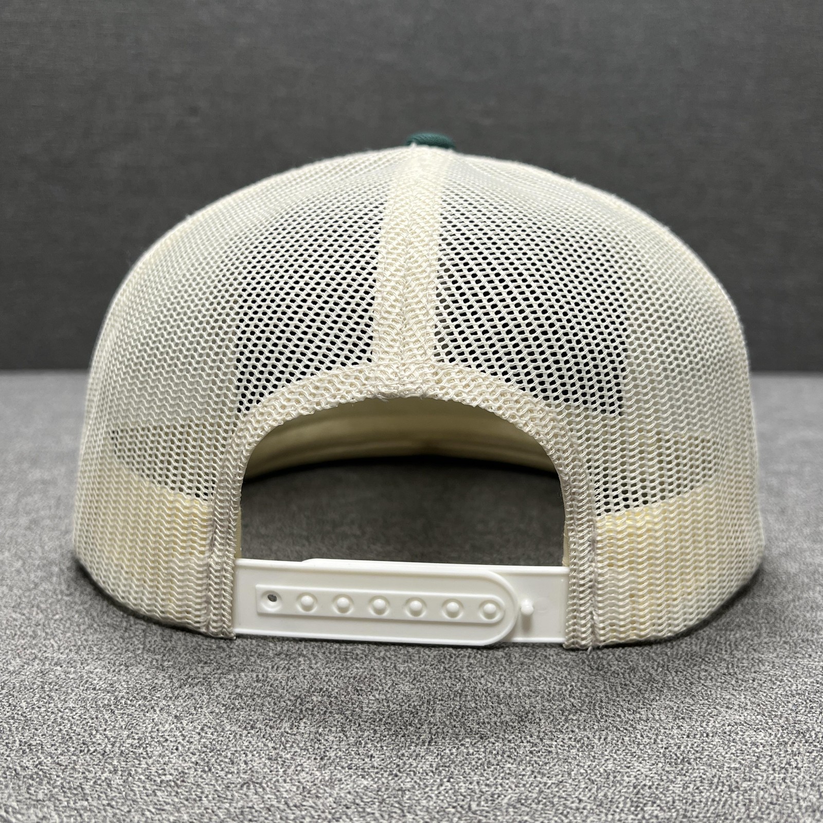 Troll Co Hat Cap Snap Back Mens One Size Green Mesh Trucker Patch Logo