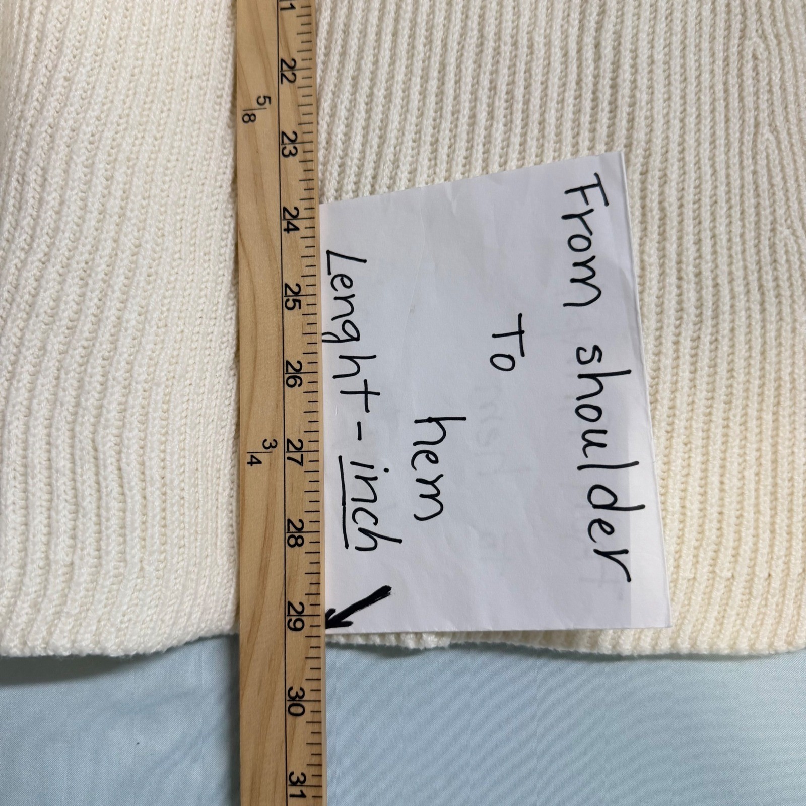 J. Jill Size-XL-3X Poncho Sweater Cream Ribbed Quarter Zip Cotton Blend