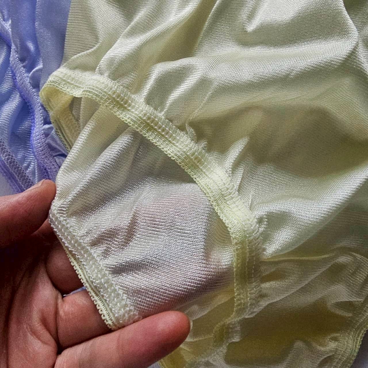 13pcs Underwear Women Nylon Small Panties Smooth Soft Briefs High Waist 24″-28″