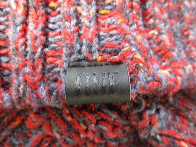 One Teaspoon FAB! Hackney Hint of Wool Loose Fit Sweater in Multi XL