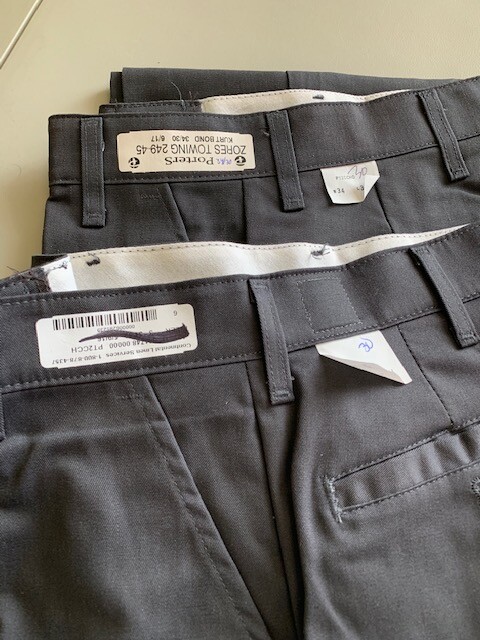 Red Kap Pants Cell Phone Pocket Men’s Industrial Work Uniform Clothes