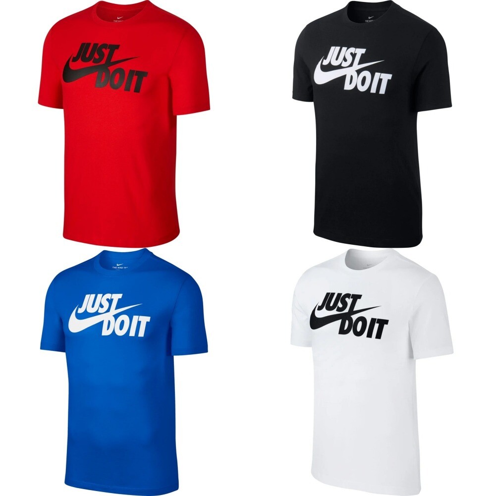Nike Men’s T-Shirt Athletic Sportswear JDI Short Sleeve Crew Neck Work Out Shirt