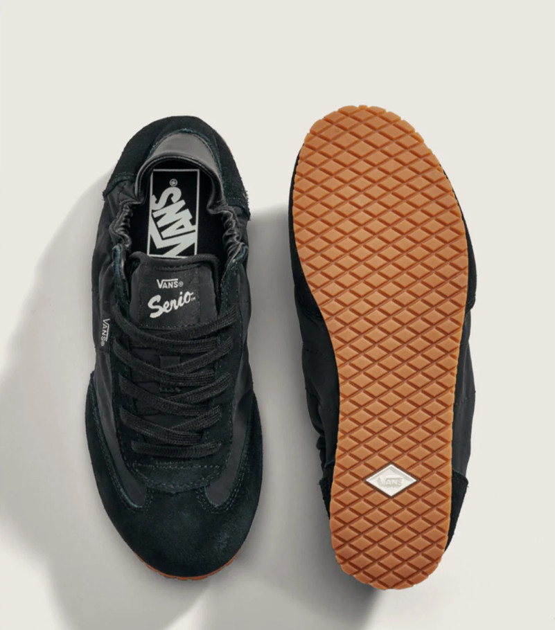 Vans Women’s Shoes Super Low Pro Collapse Sneaker – Black