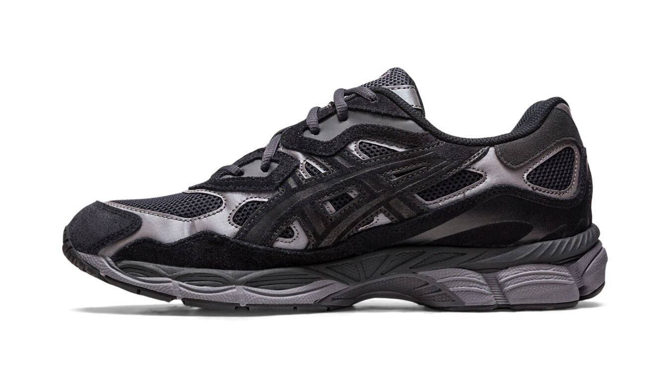 New ASICS Gel-NYC Men’s Graphite Grey Black Sneakers -1201A789-020