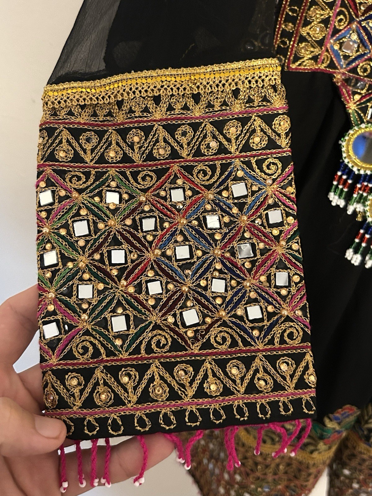 Cultural Embroidered Dress | Afghan Traditional Dress | Party Wear Kuchi Dress