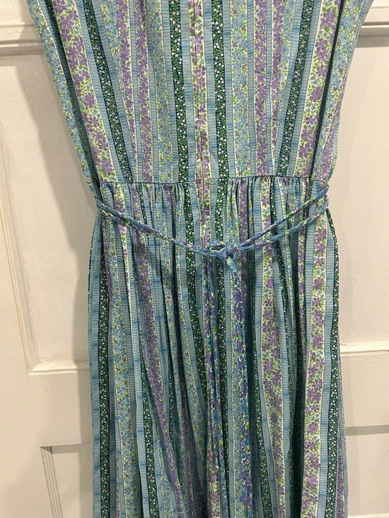 Vintage Serbin of Florida Muriel Ryan Fit & Flare Sleeveless Floral Dress