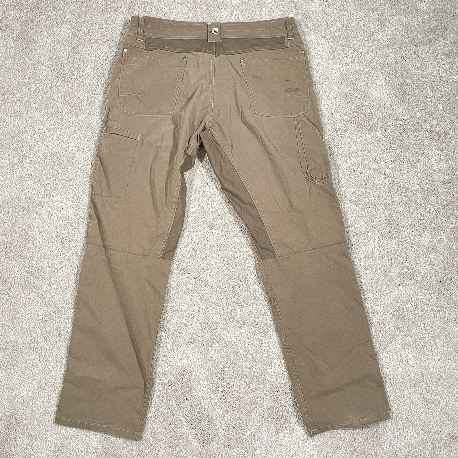 Kuhl Pants Mens 36×32 Brown Radikl Stretch Performance Outdoor Hiking Climbing