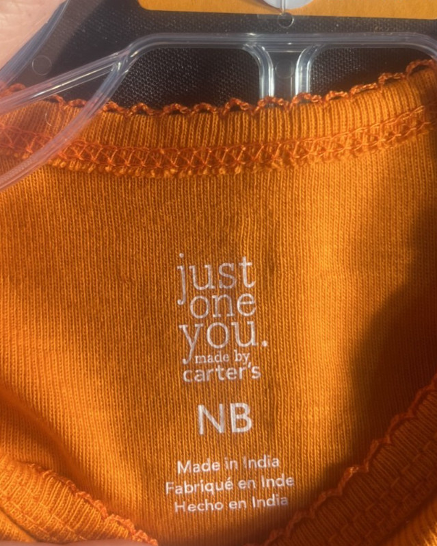 NWT Carter’s Just One You Mommy’s little Boo Halloween 2 Piece SZ Newborn
