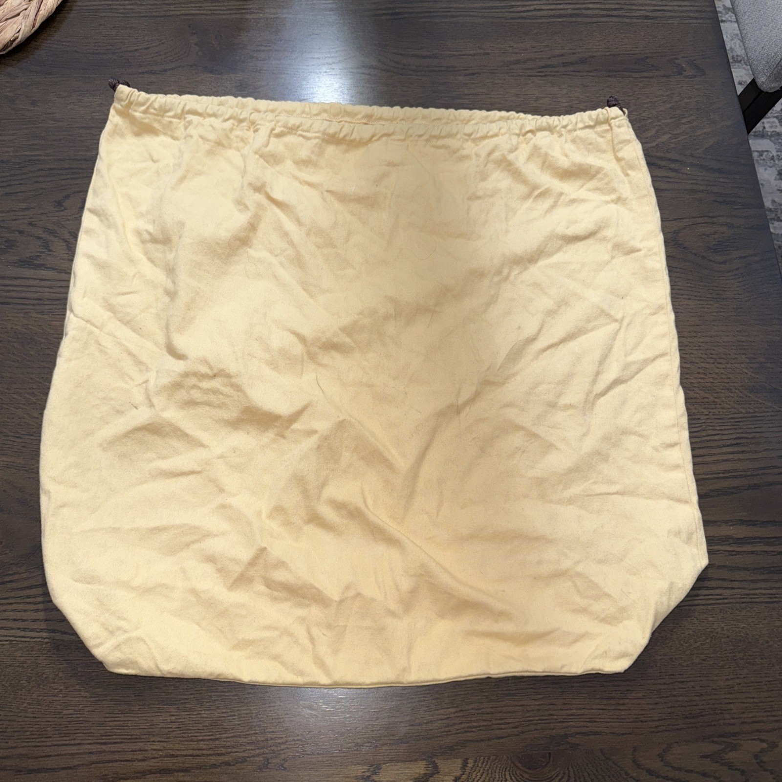 Authentic Louis Vuitton XXL Drawstring Dust Bag Approximately 22″x23″x7″