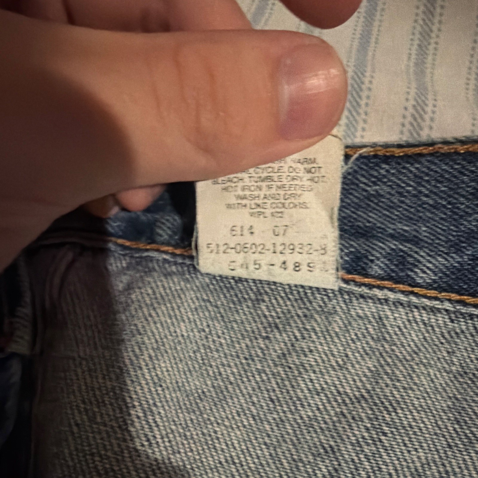 VTG Levi’s 505 34×30 Regular Fit Straight Leg Blue Denim Jeans Made in USA 00s