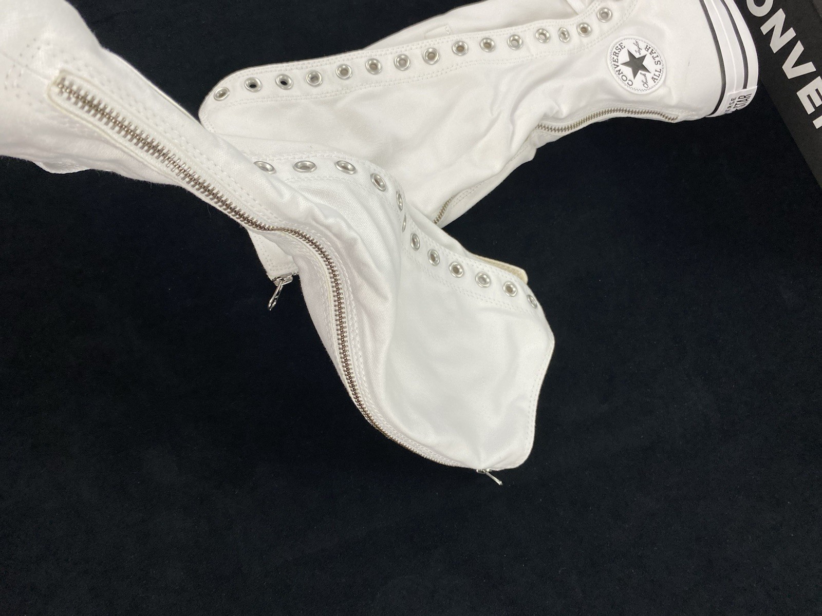 NEW Converse Chuck Taylor All Star XX Knee Hi White Black Shoes Sneakers A10456C