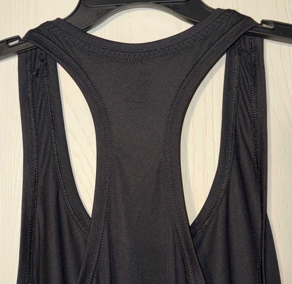 Womens Exercise Tank Athletic Works Black Pullover Top Shirt Size XL 16-18