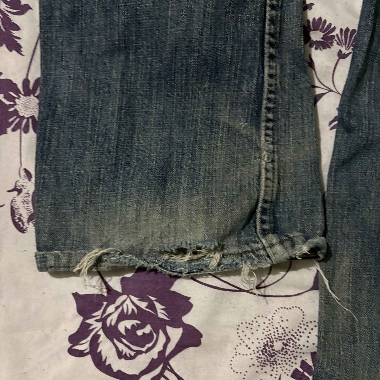 Wrangler Originals Relaxed Boot Distressed Jeans 30×30