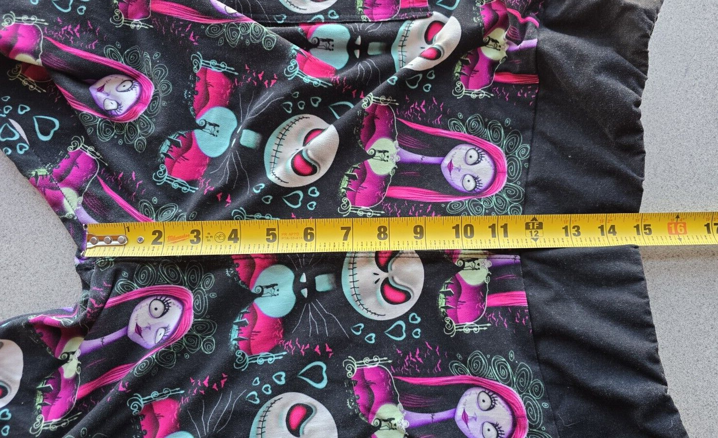 Disney Nightmare Before Christmas Curvy+ Leggings Jack Skellington Sally Cosplay