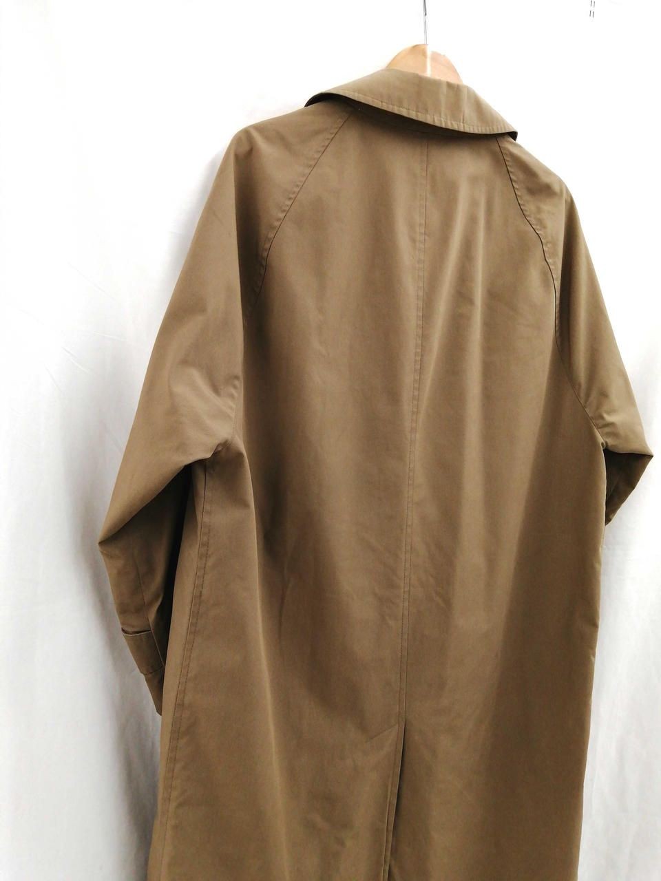 BURBERRYS One Sleeve 80s Long Coat Made in Spain Nova Check Used