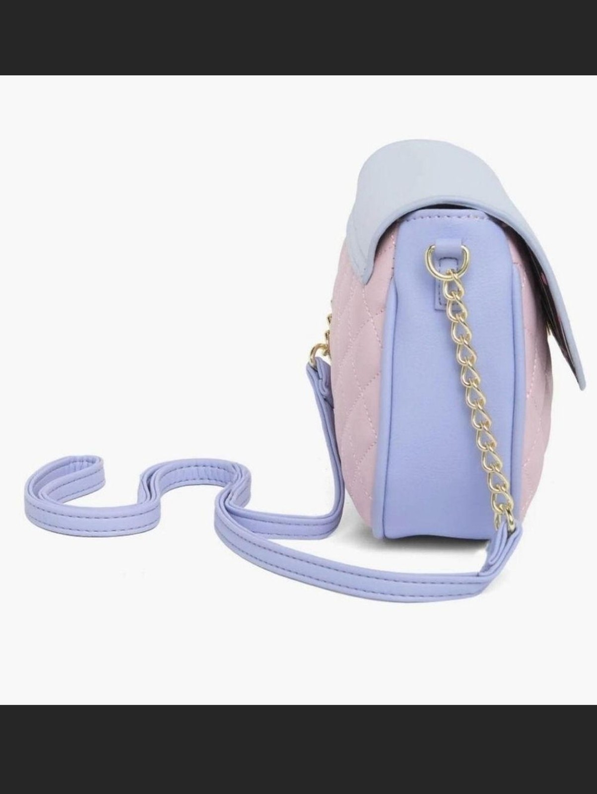 NWT Betsey Johnson LB Bri Pastel Pink and Purple Crossbody Purse