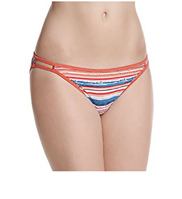 4 pack VANITY FAIR String Bikini ILLUMINATION 18108 panty Mixed PRINTS – 7 / L