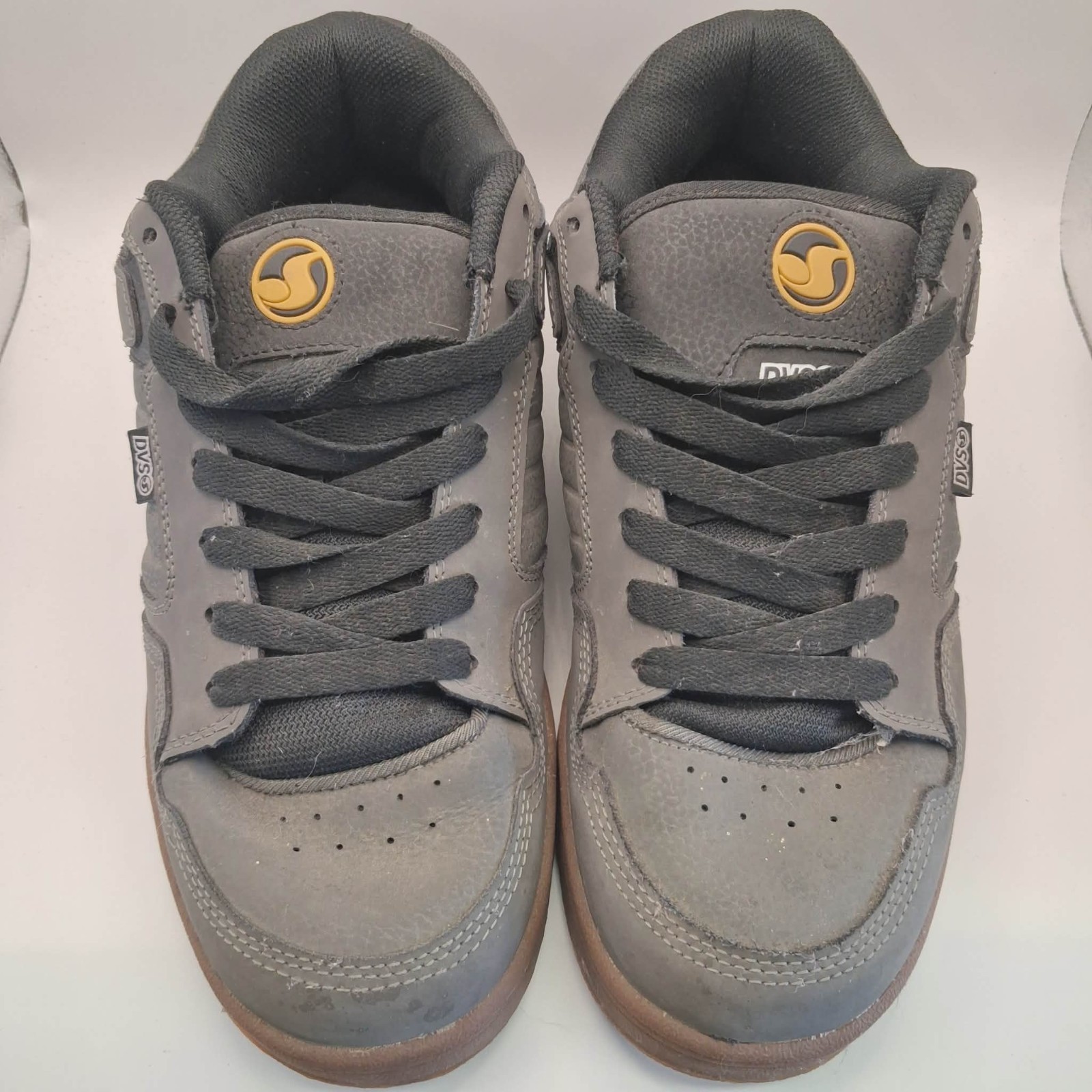 DVS Gray Skate Shoes Mens Size 11 Style Transom DVF0000163 EXCELLENT