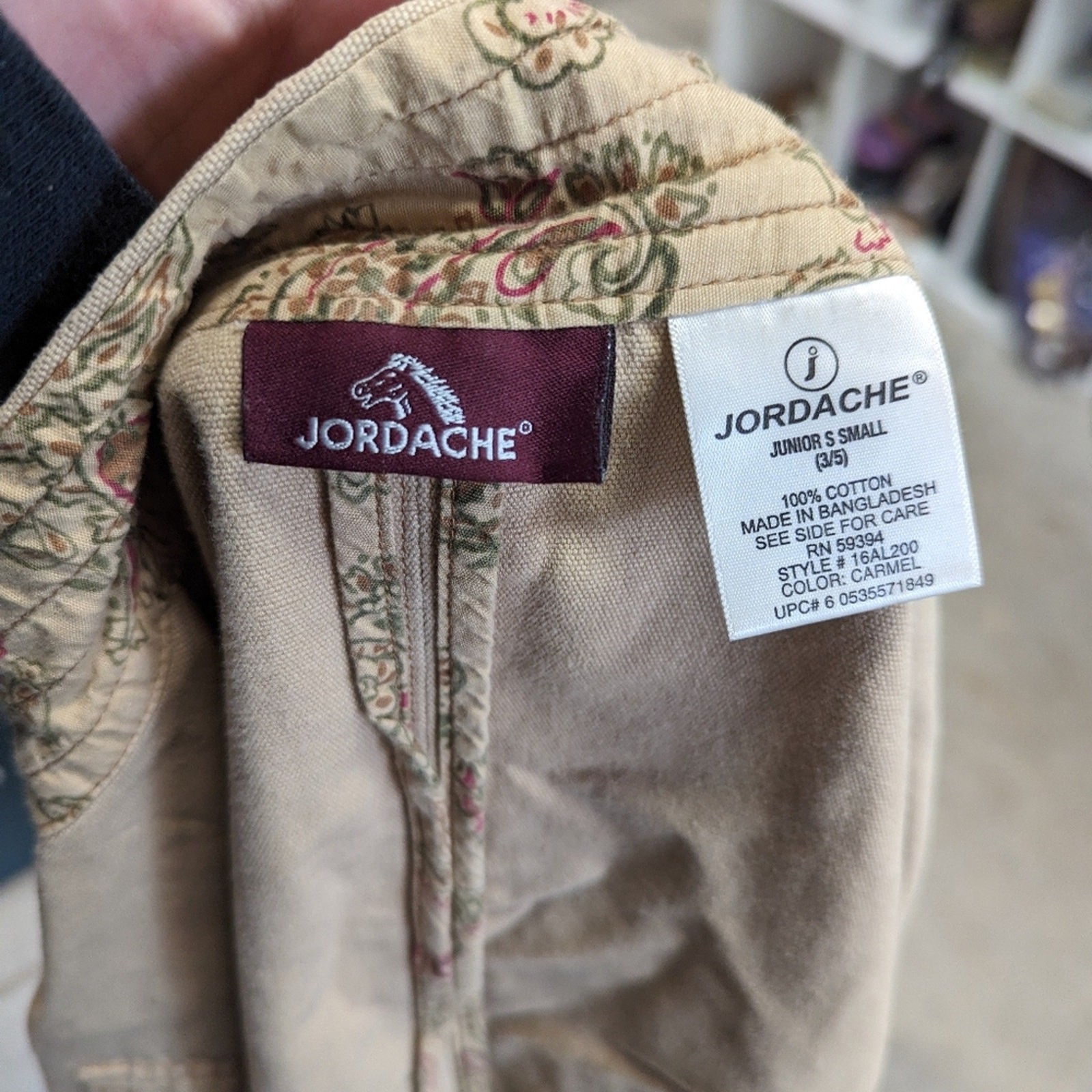 Vintage Jordache Military Jacket – Small