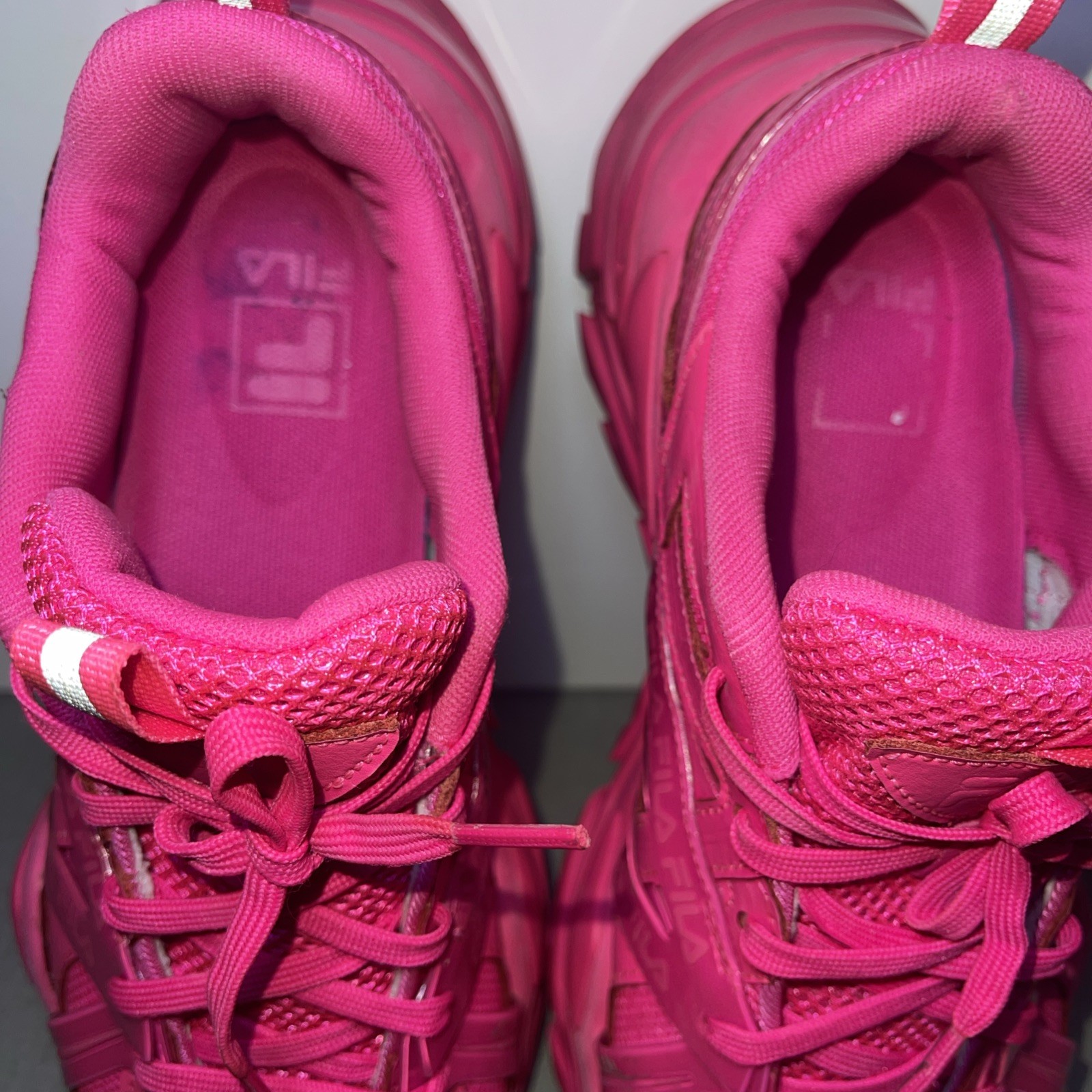 Fila Electrove 2 Womens Shoes Size 7, Color: Pink Glow/Pink Glow/Pink Glow