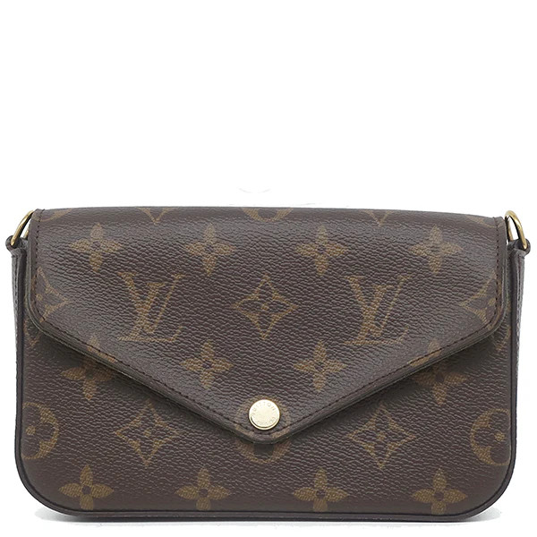 Louis Vuitton Milty Pochette Felicie Shoulder Bag M80091 Monogram Unisex #HDB458