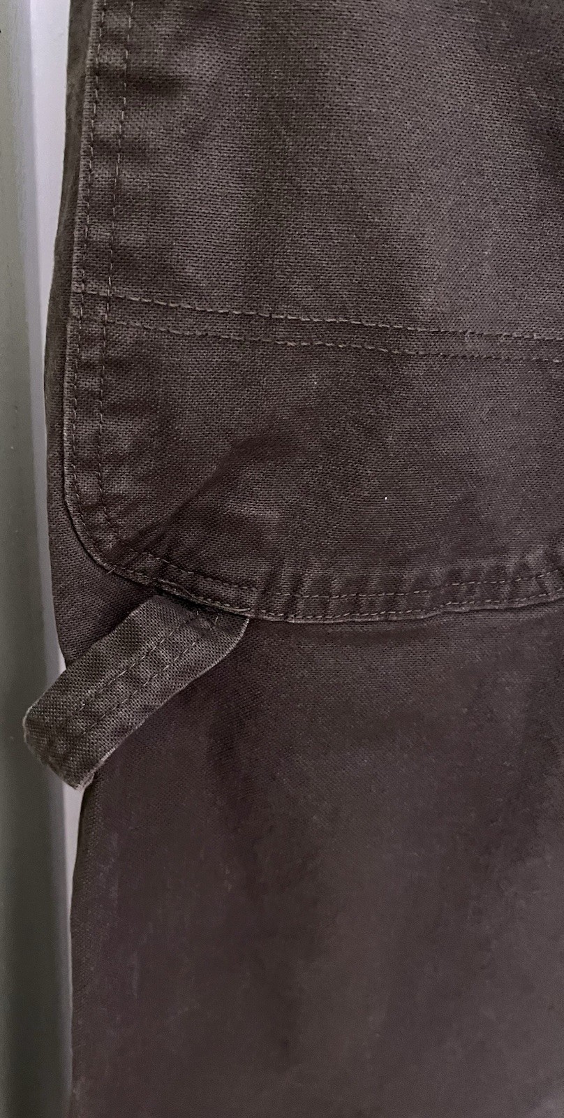 Dickies Men’s Carpenter Work Pants 44×30 Pockets Rugged Brown Canvas