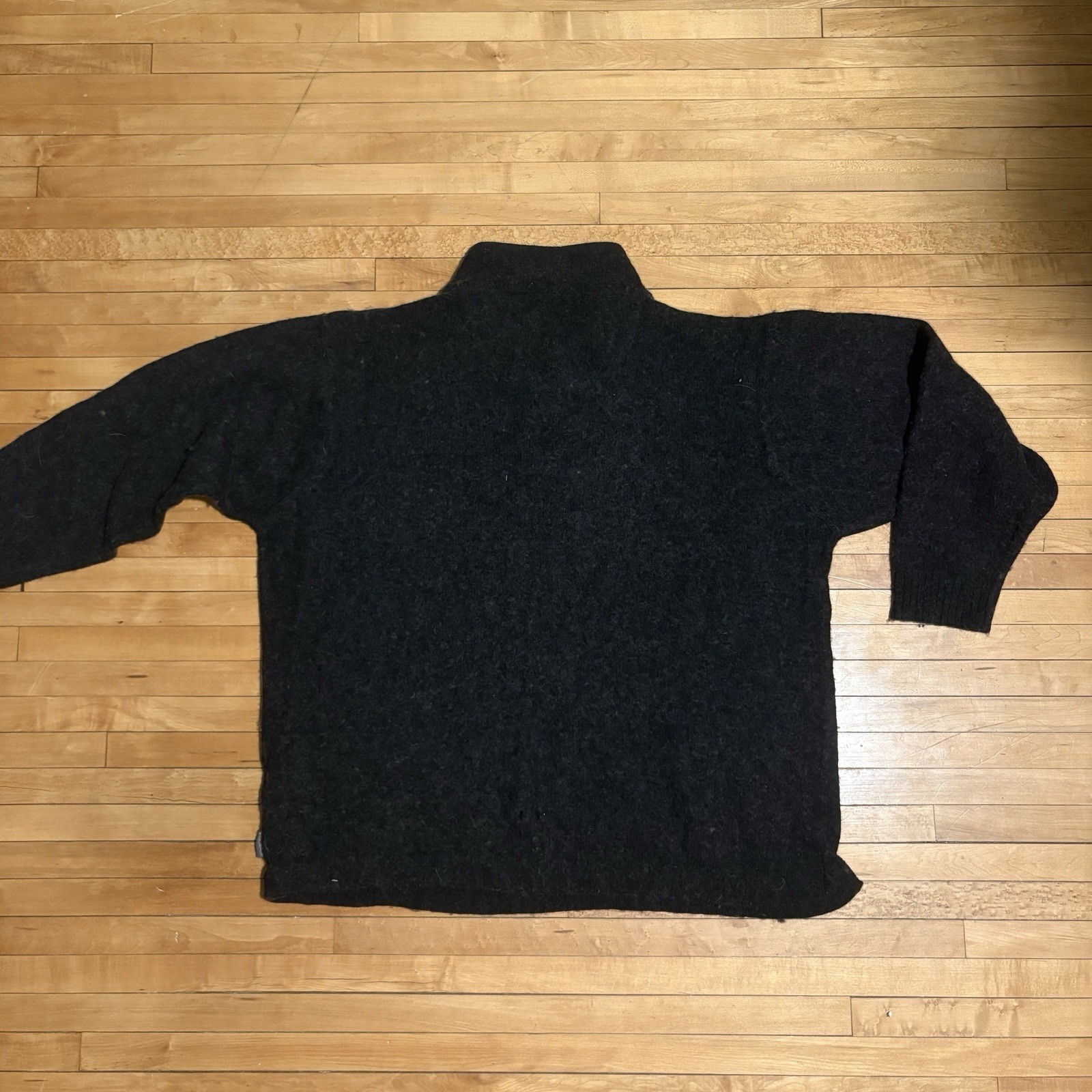 3 100% Wool Sweaters With Tears And Flaws