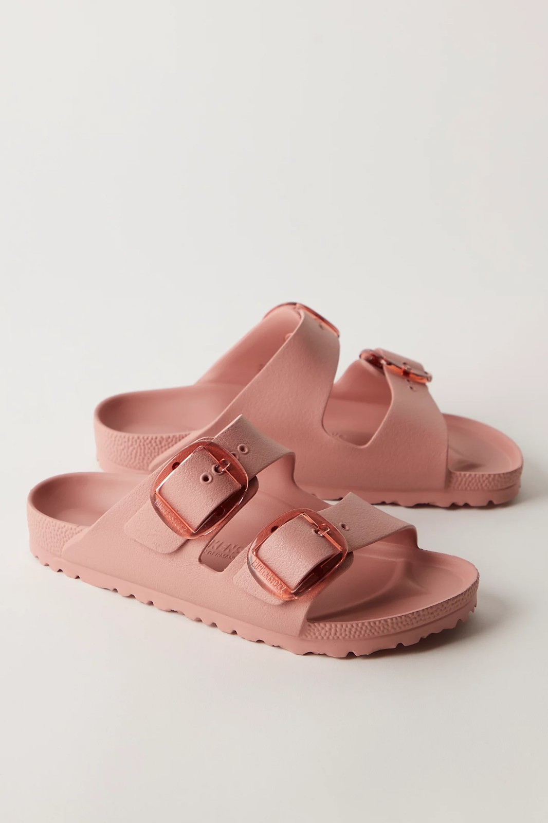 Birkenstock Women’s EVA Arizona Big Buckle Sandals Pink Clay – Narrow