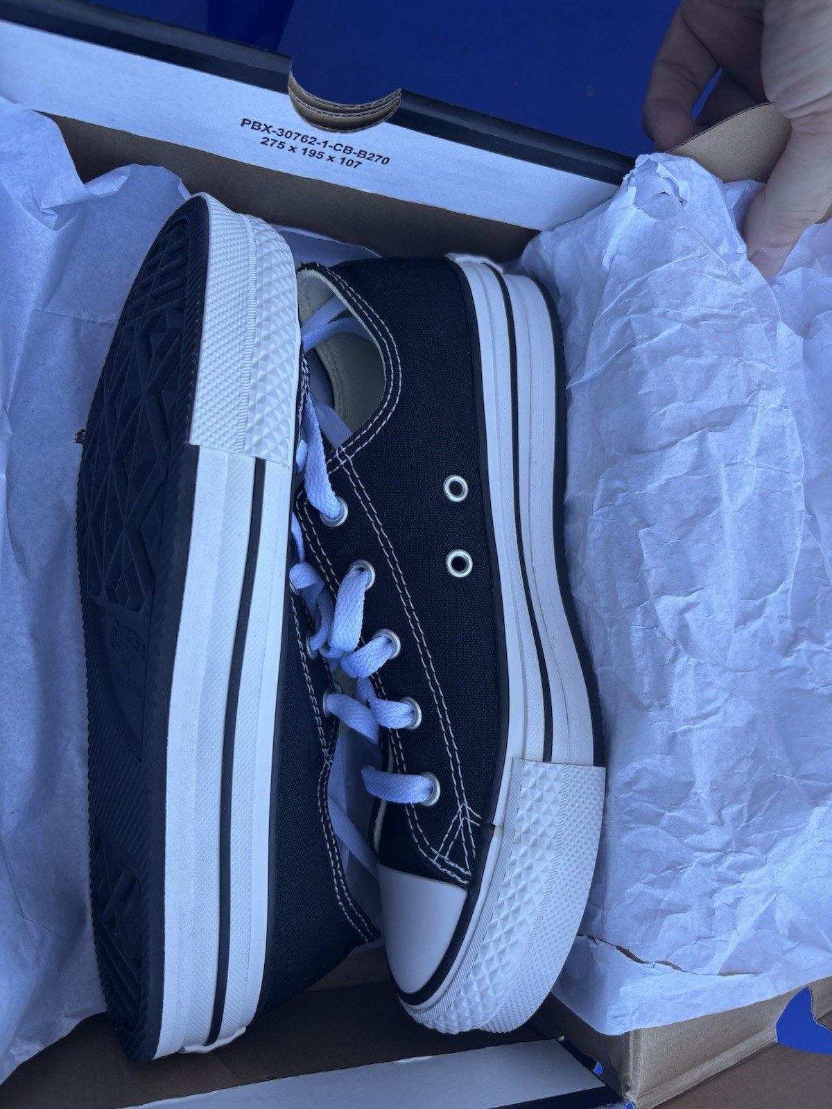 Size 5 – Converse Chuck Taylor All Star Lift Platform Low Black