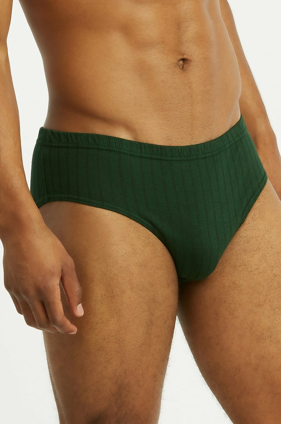 3 Pack Mens Bikinis Briefs Underwear 100% Cotton Stripe Knocker Size Small 28-30