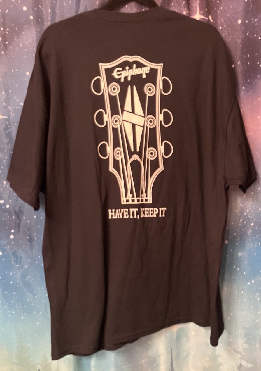 Vintage Gibson Guitars Promo T Shirt Guitars that burn Adult XL 90s
