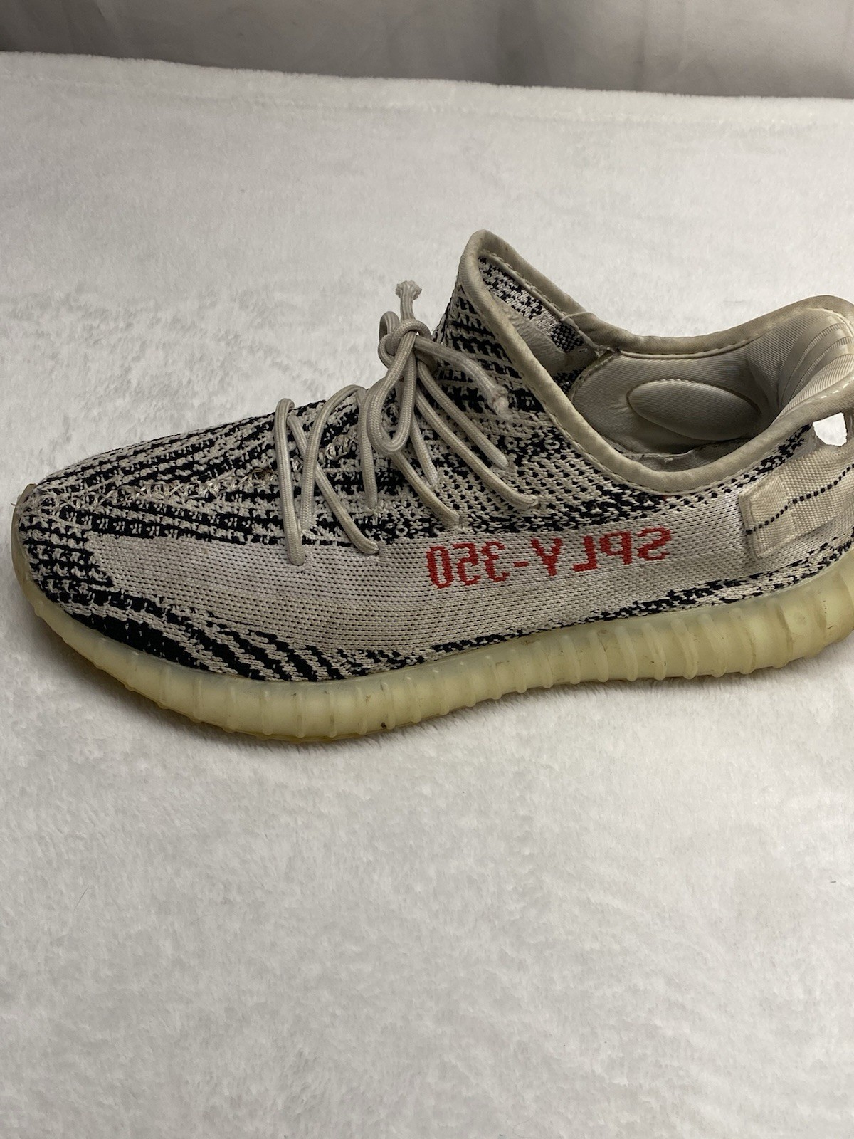 Adidas Yeezy Boost 350 V2 Low Zebra Well Used No Box Mens Size 10 UK 9.5