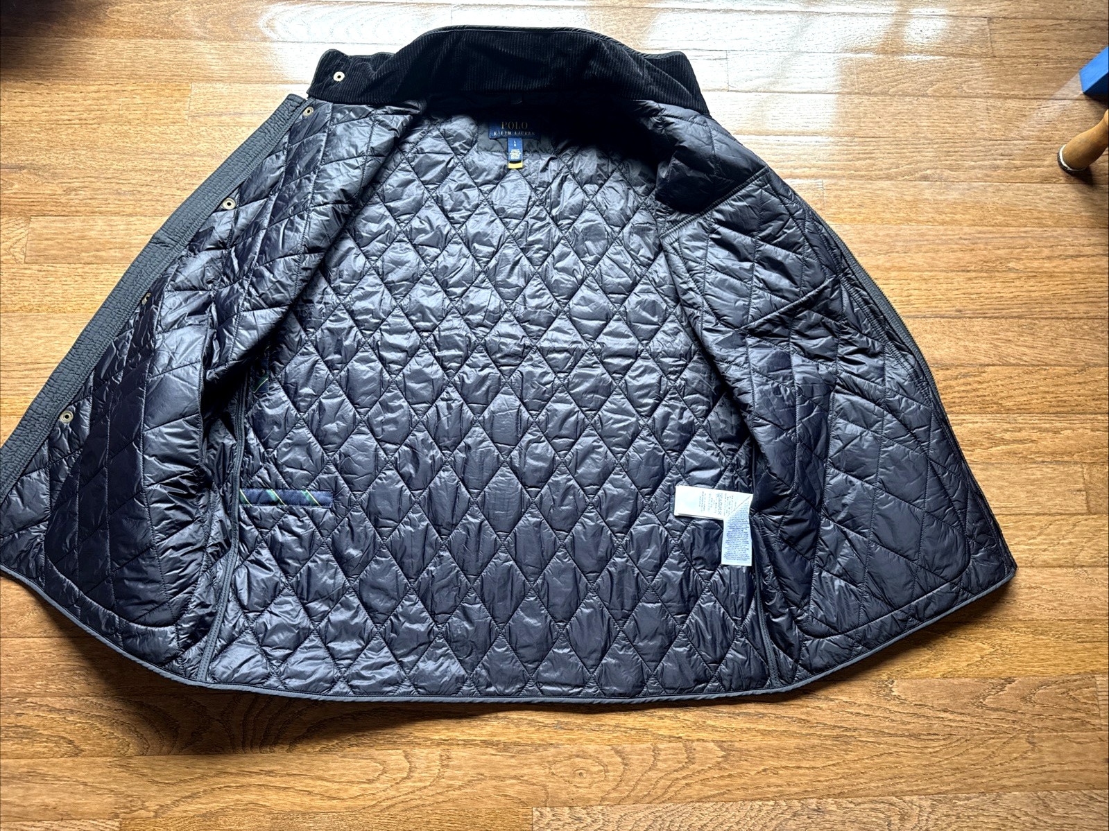 EUC The Beaton Quilted Utility Vest Black Polo Ralph Lauren Men’s L