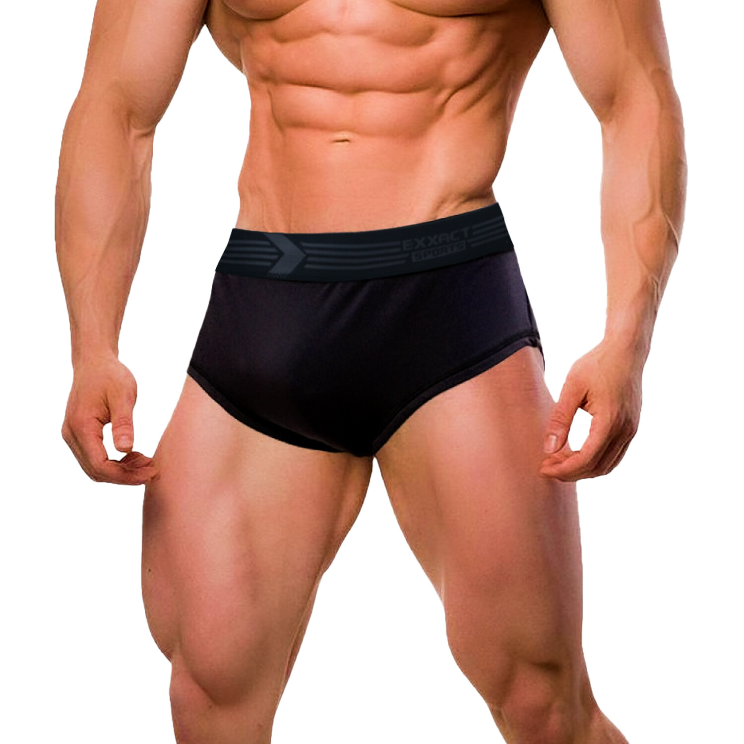 Exxact Sports Mens Elite Classic Bodybuilding Posing Trunks – Mens Trunk