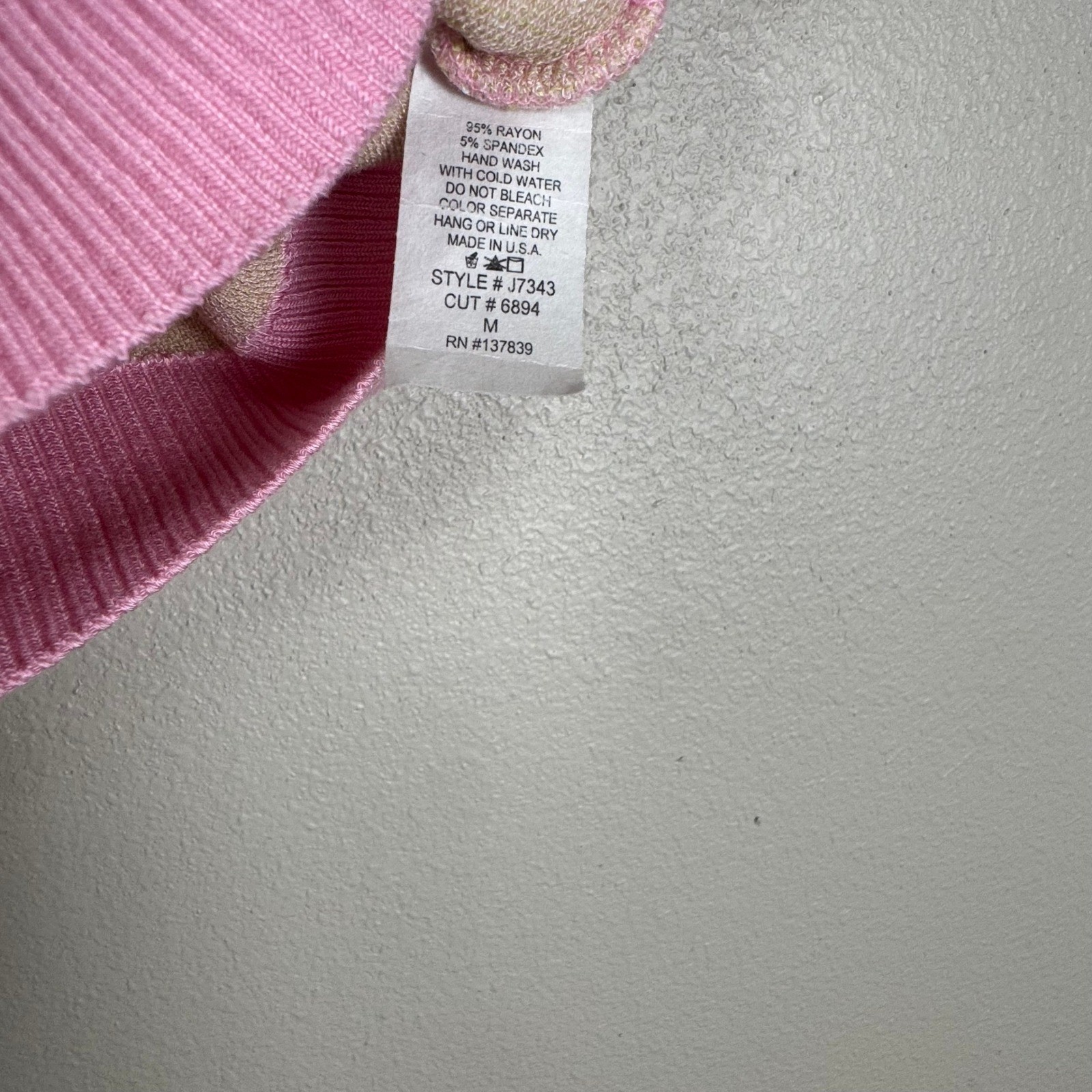 Altar’d State Pink Checkered Strawberry Sweater Vest Coquette Knit Tank Top M