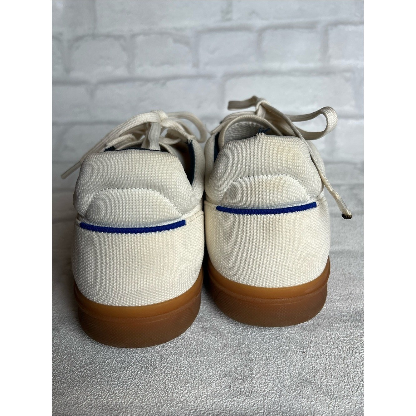 Rothy’s Men’s RS01 Sneakers in Bone athleisure quiet luxury preppy