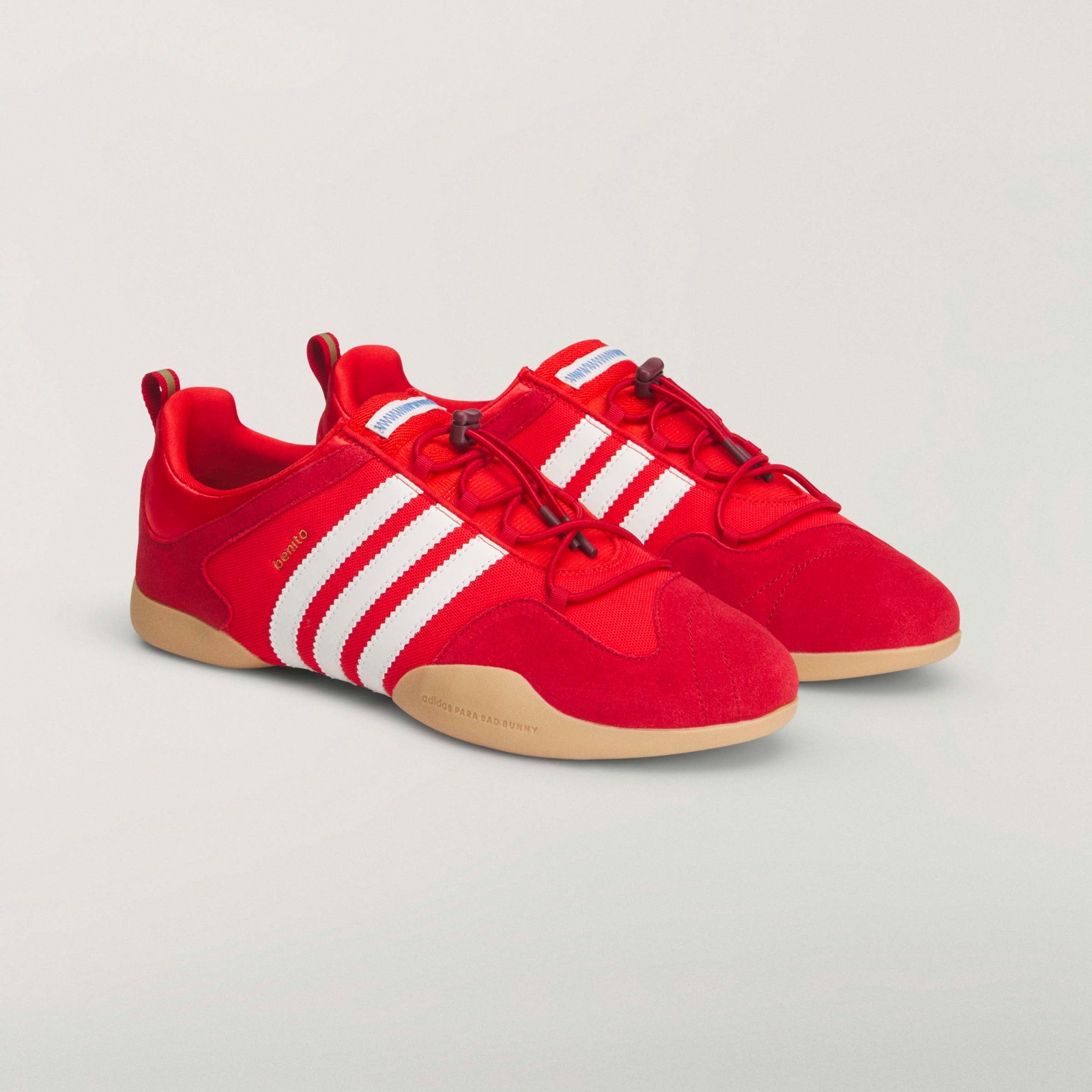 Adidas Originals x Bad Bunny Ballerina “Flamboyan” (Vivid Red) Men Shoes KI7916