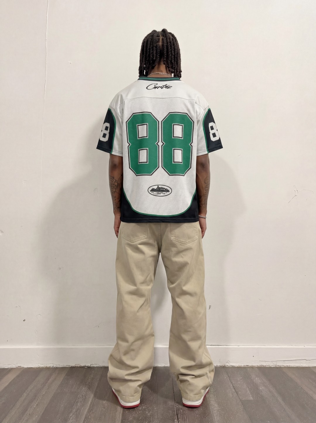 Corteiz Jersey V-neck Tee New 88