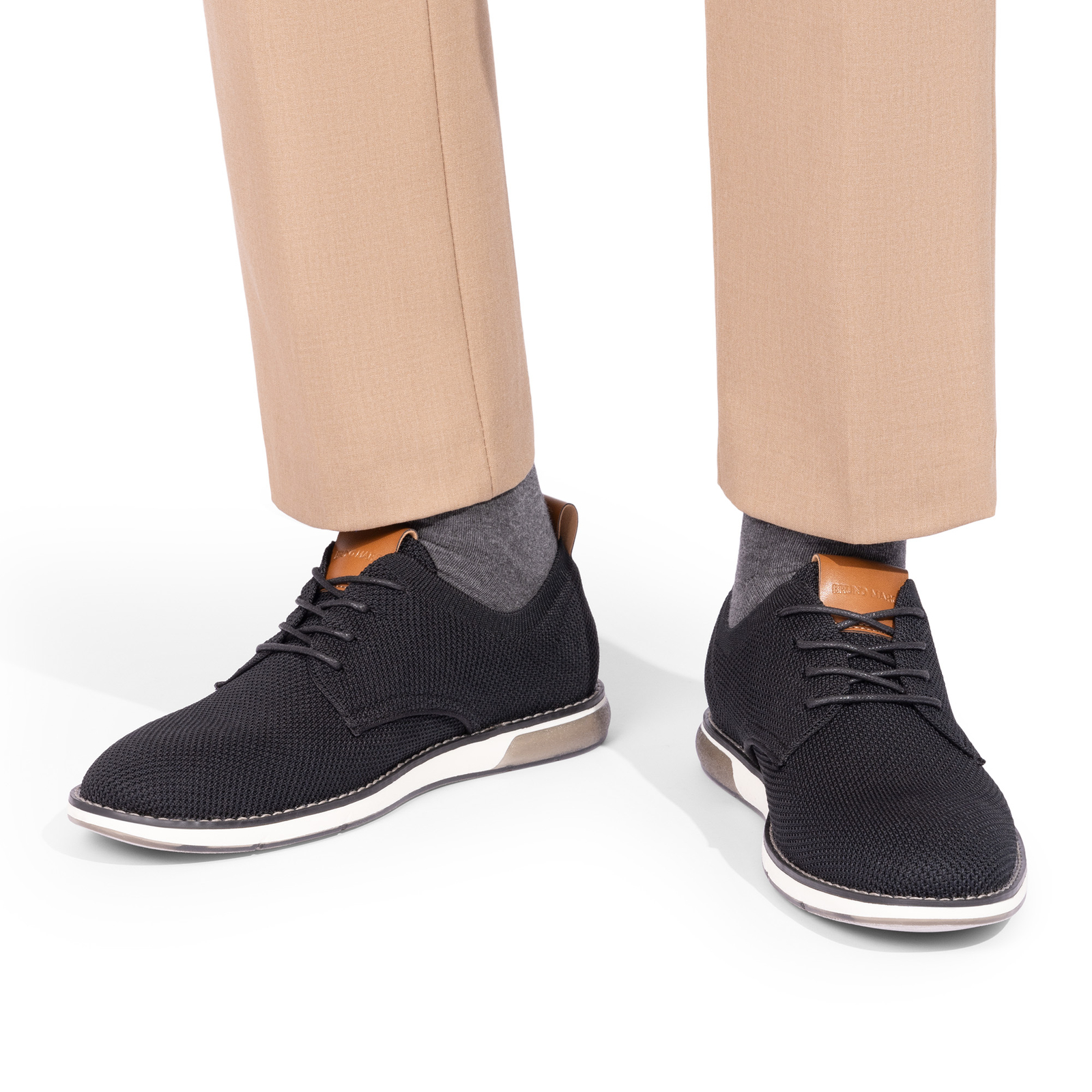 Men’s Casual Dress Oxfords Shoes Soft & Breathable Upper Business Derby Sneakers