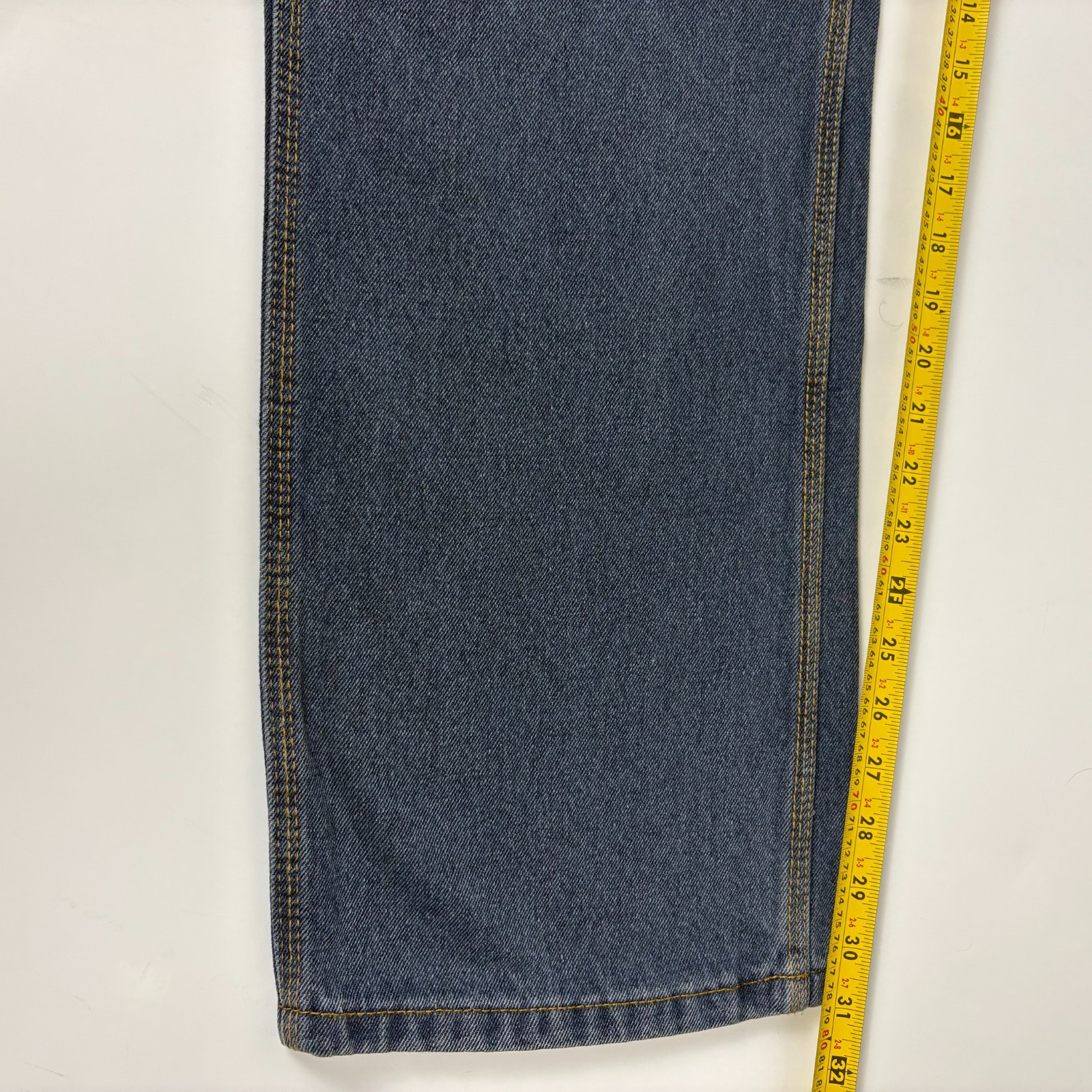 Vintage Key 2000’S Y2K Relaxed Fit Dark Wash Denim Carpenter Jeans W40 x L32