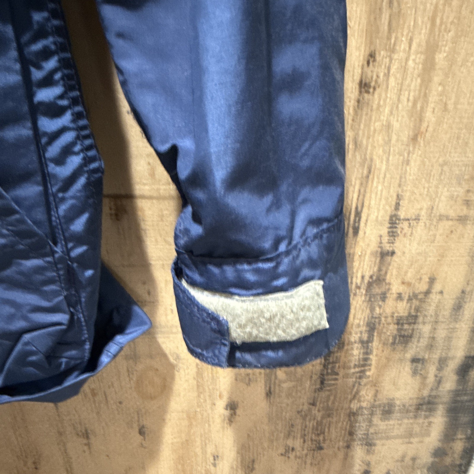 70s Vintage Sierra Designs Men’s 60/40 Parka Jacket M Blue Hooded Full Zip/Snap