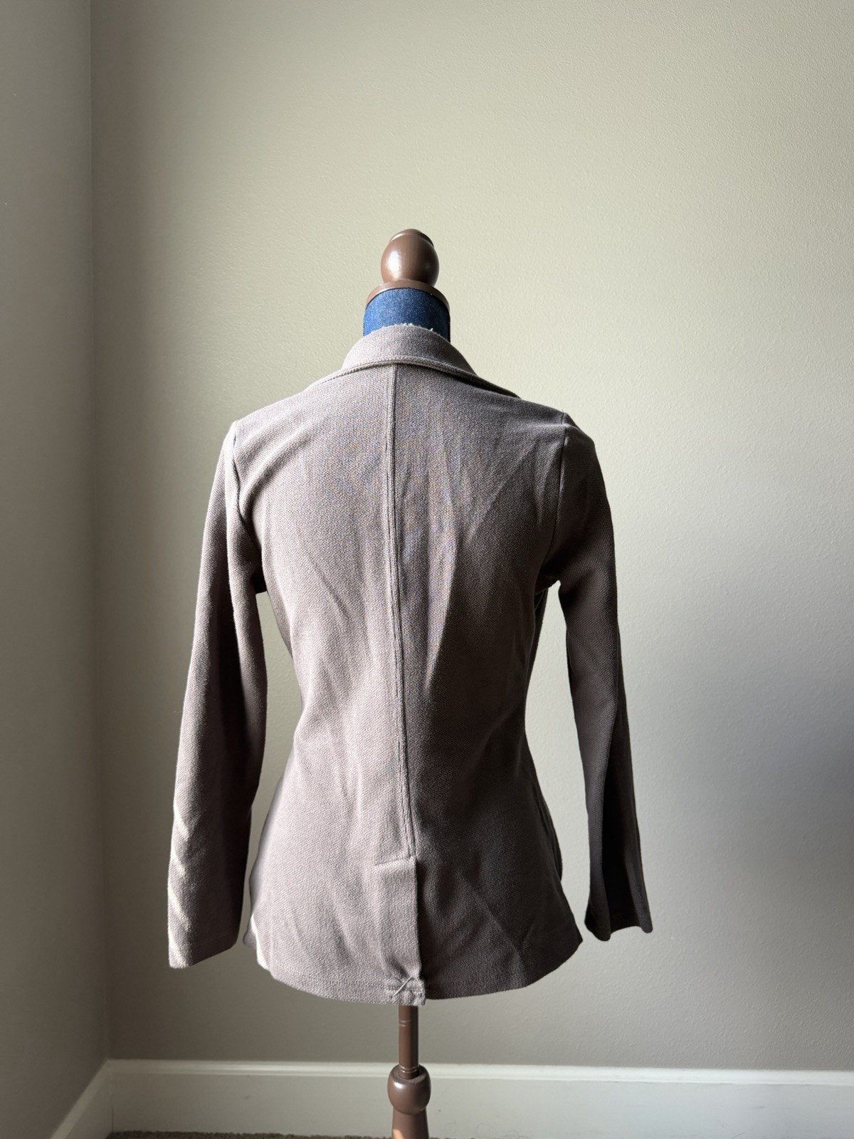 soft light brown oversized blazer
