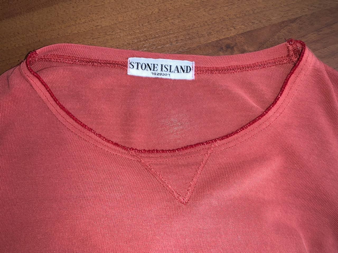 Stone Island terracotta longsleeve