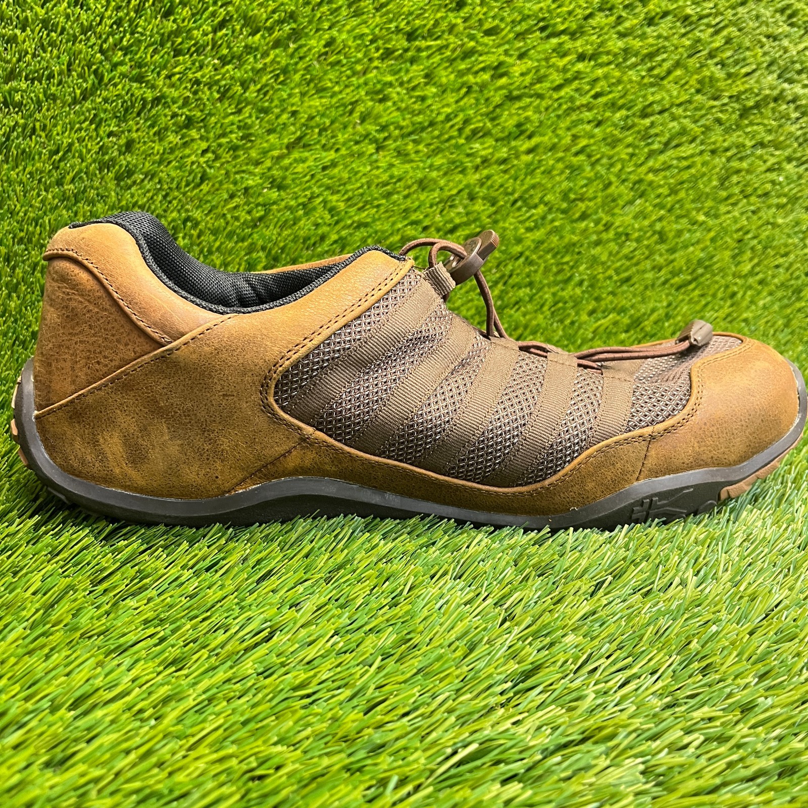 Kuru Chicane Mens Size 13.5 Brown Black Athletic Running Walking Shoes Sneakers