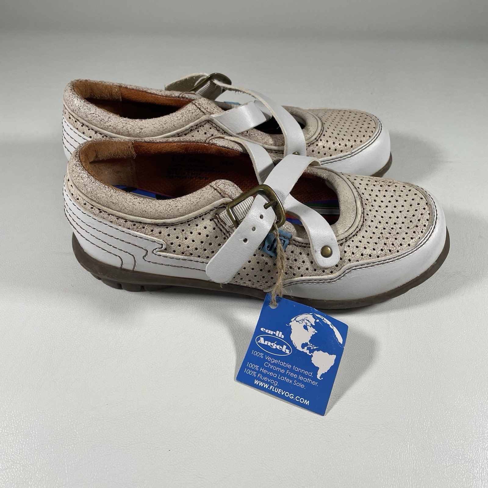 John Fluevog Shoes Sandals Earth Angels US Size M4 W6 Eco Friendly NWT Designer